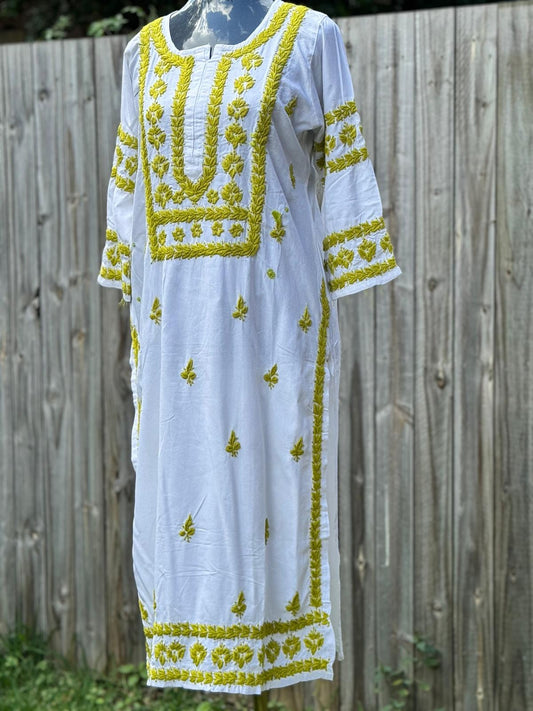 Self Work Green kurti
